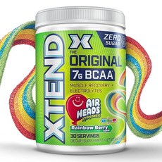엑스텐드 Xtend BCAA 에어헤즈 레인보우 베리 파우더 30회분 보충제