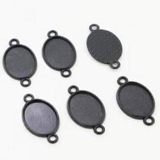 내부 크기 색 스타일 카메오 카보 숑 자료 설정 매력 펜던트 목걸이 결과, 1개, 11. D2-58