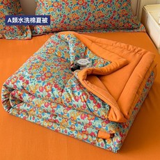 桃園出貨 夏涼被 雙人空調被 夏季薄被 雙人春秋被 可水洗午睡涼被, 米拉花園【親膚透氣 可機洗】,70x90cm-單夏被