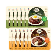 고메 함박스테이크 152g x6개+치즈 함박스테이크 152g x6개, 고메 함박스테이크 152g x6개+치즈 함박스테이크 1