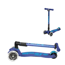 마이크로킥보드 맥시T 폴더블 디럭스 LED, 쇼킹핑크, 1개