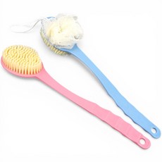 등밀이 목욕솔 바디클렌징 스틱 샤워볼, 2개, 1개입, 양면