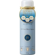 ALITTLE UV 스프레이 자외선 차단제 스프레이 얼굴 헤어 전신 SPF50+ PA++++ 워터프루프 무두질 탈취 메이크업 보호 벌레 제거, 1개, 1g