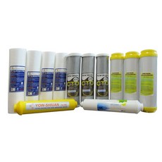 清淨淨水* 淨水器一年份濾心12支適用5、6道淨水器台製濾心組合只賣530元, 1個, 第一道1微米