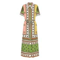 알레메 콘티나 미디 셔츠 드레스