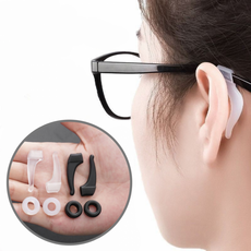 대박수미마켓안경 흘러내림 방지 고정 다리 실리콘 안경귀고무 블랙