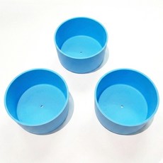 텀블러 바닥 실리콘 보호대, 3개, 9cm 스카이블루