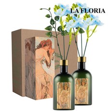 라플로리아 꽃 디퓨저, 2개, 500ml, S4.신혼부부꽃향/A11.자스민꽃(소)-L12/스카이