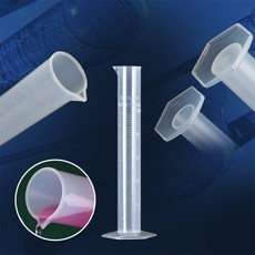 달빛몰 플라스틱 매스 실린더 과학기자재, 100ml