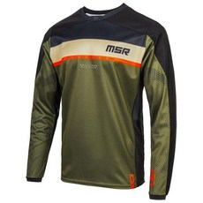 MSR Legend 더트 바이크 모토크로스 MTB 오프로드 저지 라지 밀리터리 그린, L