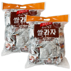 크리스피 허니눈꽃 쌀과자, 920g, 2개