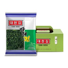 대천김 파래김 10봉, 20g, 1개