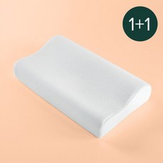 지누스 컨투어 인체공학 메모리폼 필로우 쿠션, 화이트