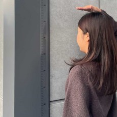 키성장 눈금 스티커 아기키재기 벽면 벽지 스티커 아이키재기