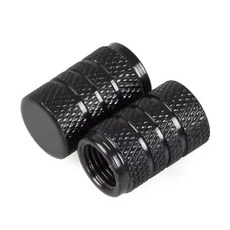 오토바이 휠 타이어 부품 밸브 스템 캡 커버 특수, 1개, 2. 2pcs Black