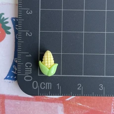 50개 미니어처 과일 채소 레진 카보숑 플랫백 3D 음식 핸드폰 케이스 DIY 공예품 헤어핀 액세서리, 01 No.1