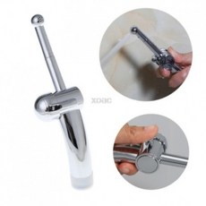 7 홀 핸드 헬드 아날 샤워 노즐 세척 anus 콜론 클리너 m03 dropship, 실버계열, 1개, 은색