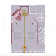 RBF 1:400 停機坪 APRON4-1-A4, 1個