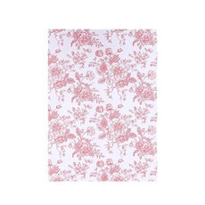 手工復古繁花藝術紙 風華紙 鮮花花束 花藝包花紙 包裝紙 乾燥花花束 DIY 花店專用資材 餅乾花 星星花, 繁花紅/38*50一張