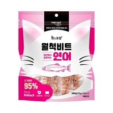 더캣 캣스토랑 월척비트 연어 300g, 1개, 연어맛