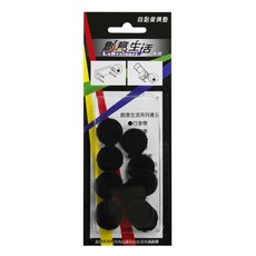 創意生活 自粘傢俱墊 2cm圓*12入 台灣製 (P91443), 1個, 顏色隨機出貨