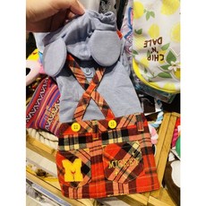 貝果貝果 日本 pet paradise 代理 可愛立體米奇 假兩件連身裙 [D1482], 1個