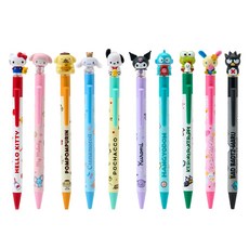 아오이마켓 산리오 마스코트 볼펜, 1개, 배드바츠마루