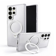 제루크 갤럭시 변색 없는 360도 회전 맥세이프 슬림 경량 휴대폰 케이스