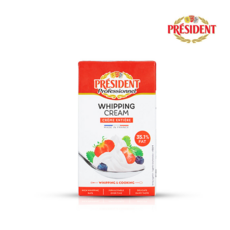 [프레지덩] 휘핑크림(35%), 6개, 1L