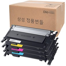 삼성 CLT-K510S 정품토너 4색세트 SL-C510 SL-C513 SL-C563, 검정+파랑+빨강+노랑, 1세트
