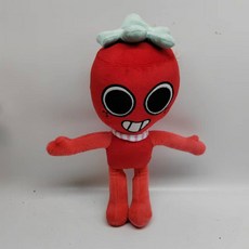 댄디스 월드 Dandys World 게임 봉제 인형 만화, 개별 OPP 포장, 빨간 스카프 30cm  90g
