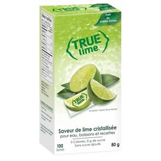 트루시트러스 트루라임 100팩 0칼로리 무설탕 라임 분말 음료 믹스, 800mg, 100개입, 1개