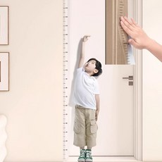 사볼레 투명 키재기스티커, 투명 + 투명