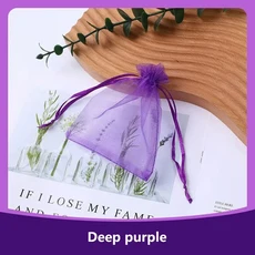 조류 방지 과일 보호 가방 해충 방제 야채 과일 그물 정원 화분 딸기 재배 가방 포도 메쉬 가방 100 개, [05] Deep purple, [02] 10x12cm(100pcs)