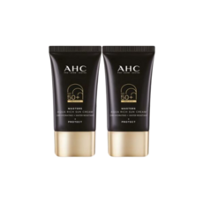 AHC 마스터즈 아쿠아리치 선크림 듀오세트 30mlx2 + GIFT 프로샷 세럼 5ml, 1개