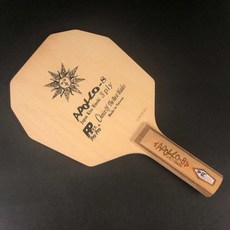 《雙兵桌球》 Pro Pro 桌球拍 APOLLO-8 八角拍 ST 三夾日本木曾檜, 1個, 75 ~ 79.9g