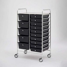 미용실 서랍 헤어샵 롯드 카트 트레이 15서랍 파마 크리스탈