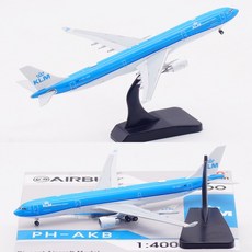 Aviation KLM 네덜란드항공 A330-300 모형 비행기 항공기 다이캐스트 1:400, 비행기모형(단일제품)