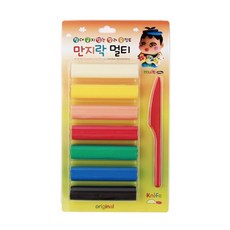 만지락 멀티 칼라 유점토(7색) 유점토 친환경점토 굳지않는점토 초등학생생일선물 어린이집생일선물, ONECOLOR