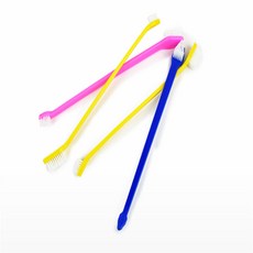 [고움터] 칫솔 애견세모칫솔