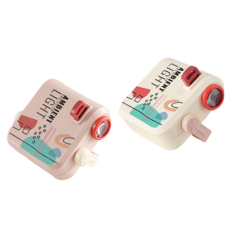 派對氛圍投影燈 生日派對氛圍 發光投影玩具 卡通玩具 兒童玩具, 1個, 粉色, 粉色