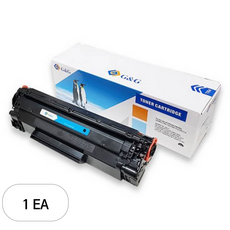 지엔지 HP CE285A 프린터 호환토너, 1개, 검정