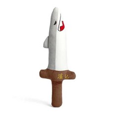 재미있는 상어 칼 장난감 생일선물 (개그+말장난) 귀여운 털 봉제인형, 사진색, 1개, 50cm