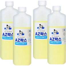 AZ 락스 1L 3배함량, 4개