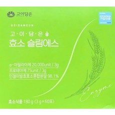고이담은 효소 슬림에스 3g x 60포, 180g, 2박스