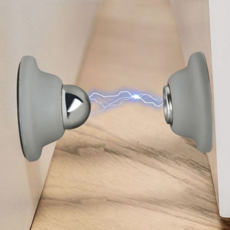 자석 도어스 스토퍼 논슬립 붙이는 벽보호 무타공 도어스 스토퍼 생활 실리콘 현관문 방문 안전 충격 쿠션