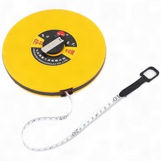 자동줄자 화이바 원형 50M 다용도 줄자, 상세페이지 참조