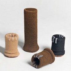 층간소음방지 의자끌기 벗겨짐방지 의자다리커버, 베이지