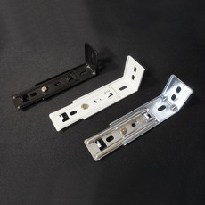 ㄱ자 듀얼레일 브라켓 커튼 블라인드 부속품 부품 설치 고정 피스, 메탈, 1개, 철재 나사 2개 (대 2.5cm)