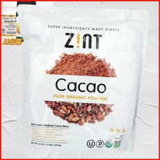 진트 순수 유기농 가루 카카오 32 온스 Zint